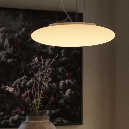 Ideal Lux - Lustră suspendată pe cablu SMARTIES, 3xE27/42W/230V, Ø 42,5 cm, albă