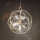 Ideal Lux - Lustru KONSE pe lanț, 7xE27/60W/230V, Ø 80 cm, auriu
