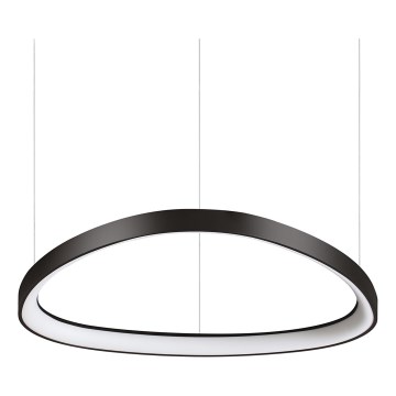 Ideal Lux - Lustru LED suspendat pe cablu GEMINI LED/47W/230V 2700K diam. 61 cm CRI 90 negru