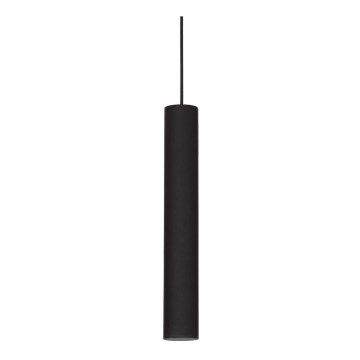 Ideal Lux - Lustru LED suspendat pe cablu LOOK 1xGU10/7W/230V CRI 90, Ø 6 cm, negru