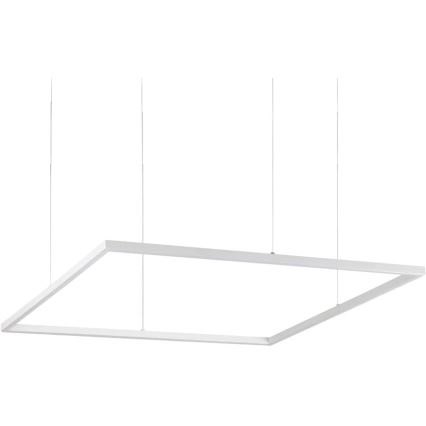 Ideal Lux - Lustră LED suspendată pe cablu ORACLE SLIM LED/53W/230V 3000K CRI 90 90x90 cm alb
