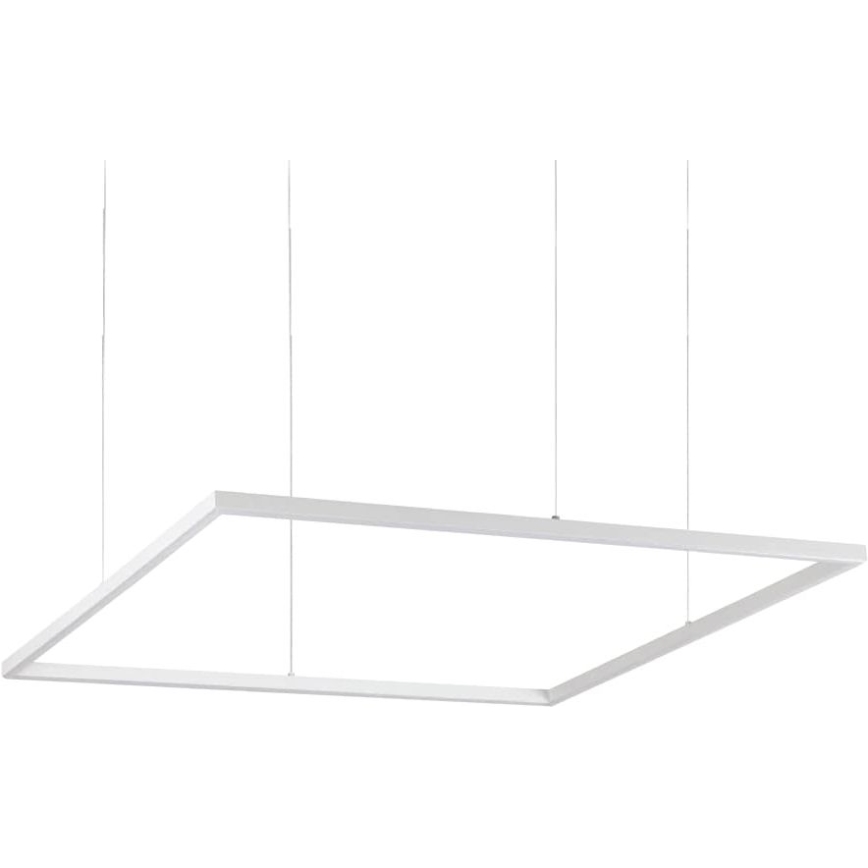 Ideal Lux - Lustră LED suspendată pe cablu ORACLE SLIM LED/53W/230V 3000K CRI 90 90x90 cm alb