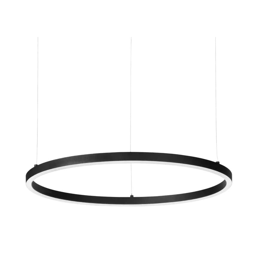 Ideal Lux - Lustra LED reglabilă suspendată pe cablu ORACLE SLIM LED/40W/230V 3000K CRI 90 Ø 70 cm negru
