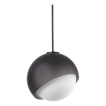 Ideal Lux - Pendul BLOOM pe cablu, 1xE27/42W/230V, Ø 30 cm, negru