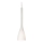 Ideal Lux - Pendul FLUT pe cablu 1xE14/40W/230V Ø 10,5 cm alb