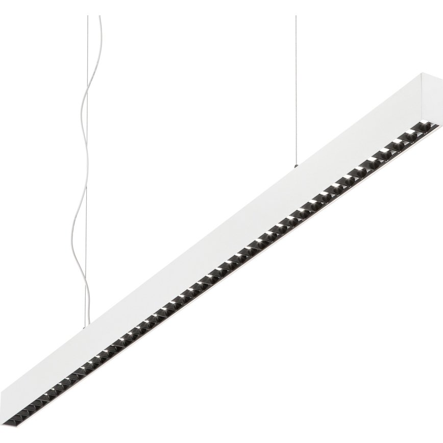 Ideal Lux - Pendul LED OFFICE, 30W, 230V, 3000K, CRI 90, alb