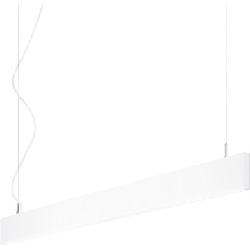 Ideal Lux - Pendul LED suspendat pe cablu LINUS LED/32W/230V 3000K CRI 90 120 cm alb