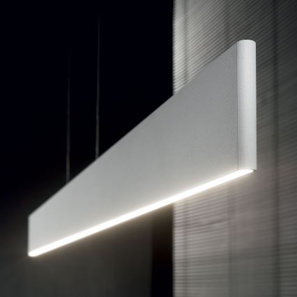 Ideal Lux - Pendul pe cablu DESK LED/36W/230V 120 cm CRI 90 alb
