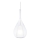 Ideal Lux - Pendul pe cablu KALIQUE 1xE27/42W/230V Ø 18 cm transparent