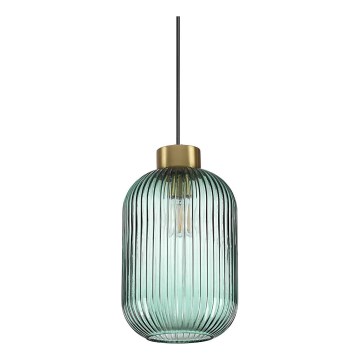 Ideal Lux - Pendul pe cablu MINT 1xE27/60W/230V Ø 14 cm, verde
