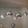 Ideal Lux - Pendul suspendat pe cablu NEMO PLUS 5xE27/42W/230V crom lucios/gri fumuriu