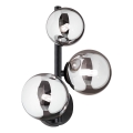 Ideal Lux PERLAGE - Aplică de perete LED, 3xG9/3W/230V, negru/fumuriu
