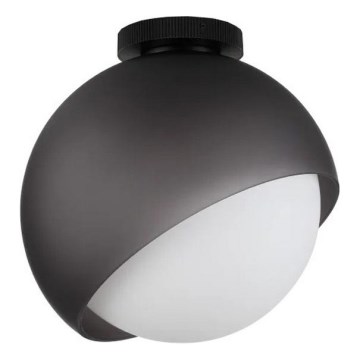 Ideal Lux - Plafonieră BLOOM 1xE27/42W/230V, Ø 30 cm, neagră