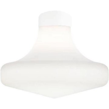 Ideal Lux - Plafonieră de exterior CLIO 1xE27/42W/230V IP44 albă