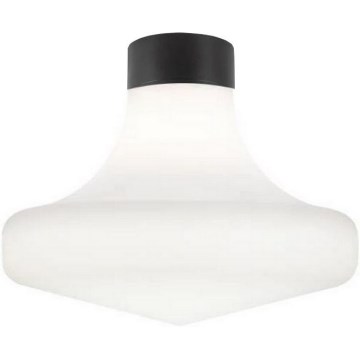 Ideal Lux - Plafonieră de exterior CLIO 1xE27/42W/230V IP44 neagră