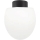 Ideal Lux - Plafonieră de exterior CLIO 1xE27/42W/230V IP44 neagră
