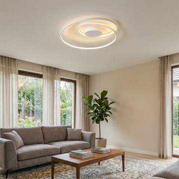 Ideal Lux - Plafonieră LED dimabilă OZ LED/48W/230V Ø 60 cm CRI 90 albă