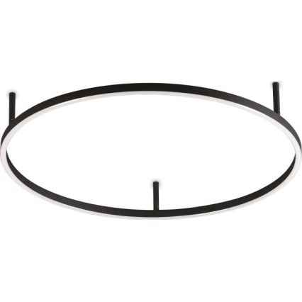 Ideal Lux - Plafonieră LED ORACLE SLIM, 37W, 230V, 4000K, CRI 90, Ø 70 cm, negru