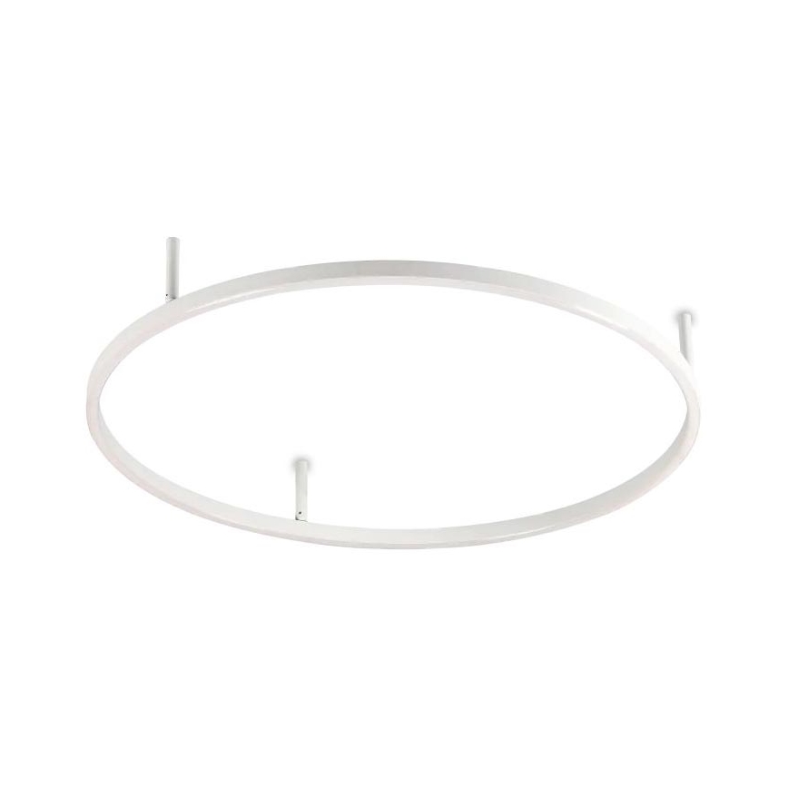 Ideal Lux - Plafonieră LED ORACLE SLIM, 37W, 230V, 2700K, CRI 90, Ø 70 cm, albă