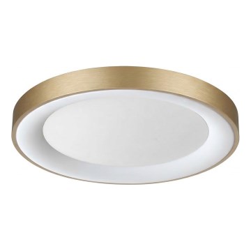 Ideal Lux - Plafonieră LED PLANET, 25W, 230V, CRI 90, Ø 50 cm, alamă