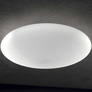 Ideal Lux - Plafonieră SMARTIES, 3x E27, 42W, 230V, Ø 60 cm, alb