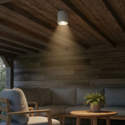 Ideal Lux - Spot exterior GUN 1xGU10/28W/230V IP55 gri