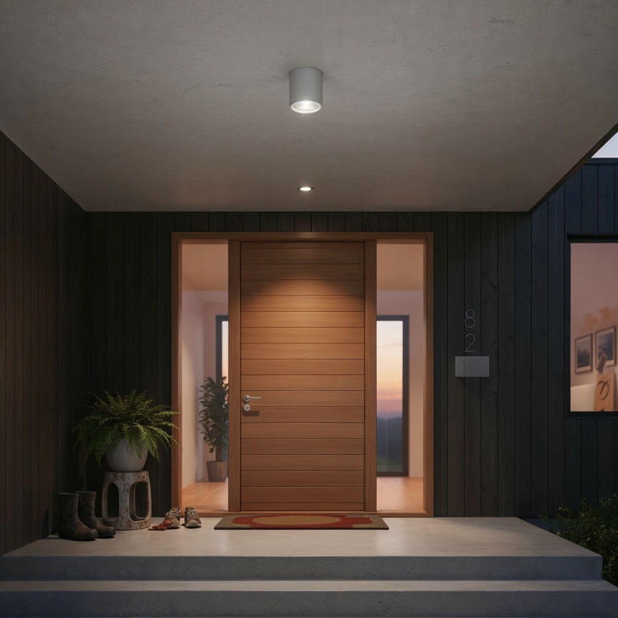 Ideal Lux - Spot exterior GUN 1xGU10/28W/230V IP55 gri