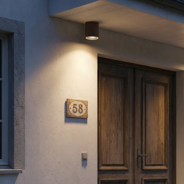 Ideal Lux - Spot exterior GUN 1xGU10/28W/230V IP55 maro