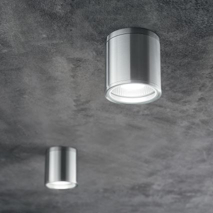Ideal Lux - Spot exterior GUN, 1xGU10/28W/230V, Ø 11 cm, IP55, gri