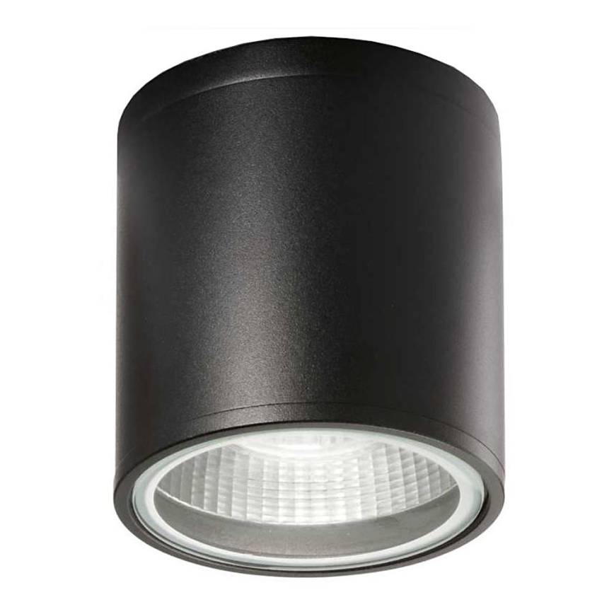 Ideal Lux - Spot exterior GUN 1xGU10/28W/230V Ø 11 cm IP55 negru
