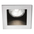 Ideal Lux - Spot încastrat FUNKY, 1x GU10/50W/230V, 9x9 cm, crom mat
