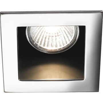 Ideal Lux - Spot încastrat FUNKY 1xGU10/50W/230V 9x9 cm crom lucios