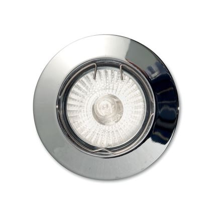 Ideal Lux - Spot încastrat JAZZ 1xGU10/50W/230V diam. 7,7 cm crom lucios