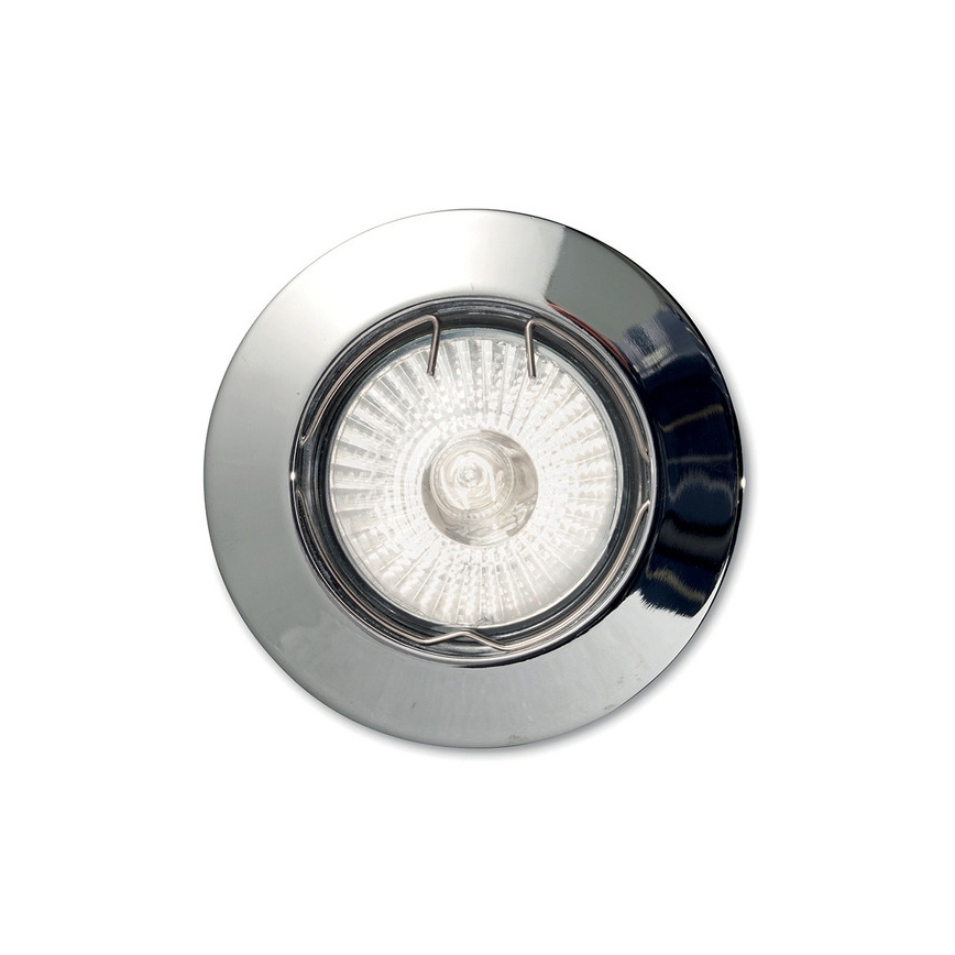 Ideal Lux - Spot încastrat JAZZ 1xGU10/50W/230V diam. 7,7 cm crom lucios