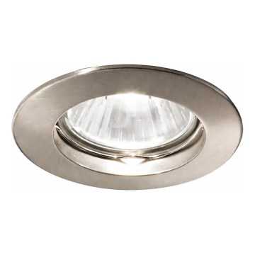 Ideal Lux - Spot încastrat JAZZ 1xGU10/50W/230V, Ø 7,7 cm, crom mat