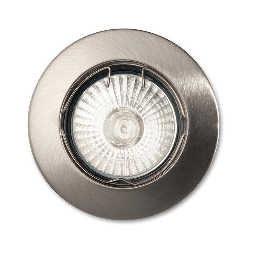 Ideal Lux - Spot încastrat JAZZ 1xGU10/50W/230V, Ø 7,7 cm, crom mat