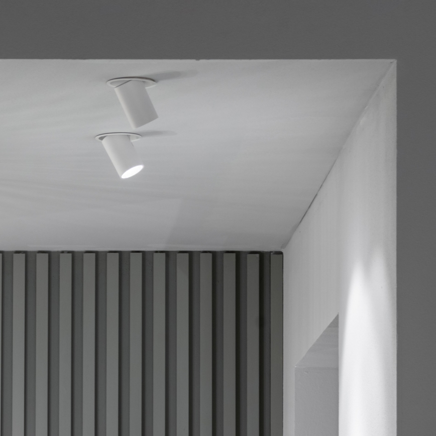Ideal Lux - Spot încastrat LED NOVA, 12 W, 230 V, 4000 K, CRI 90, Ø 10 cm, alb