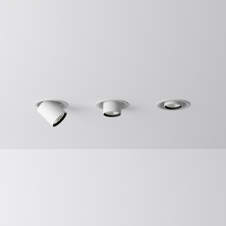 Ideal Lux - Spot încastrat LED NOVA, 12 W, 230 V, 4000 K, CRI 90, Ø 10 cm, alb