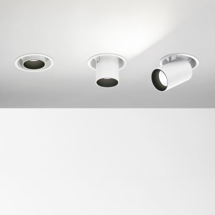 Ideal Lux - Spot LED încastrat NOVA, 12 W, 230 V, 3000 K, CRI 90, Ø 10 cm, alb