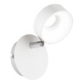 Ideal Lux - Spot LED de perete OBY LED/6W/230V CRI 90 alb
