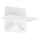 Ideal Lux - Spot LED de perete PIANO, 10W, 230V, CRI 90, USB, alb