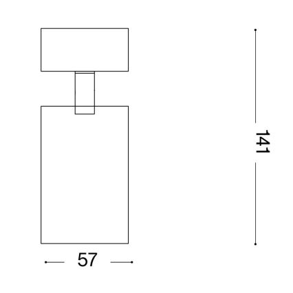 Ideal Lux - Spot LED DYNAMITE 1x GU10/7W/230V, CRI 90, alamă