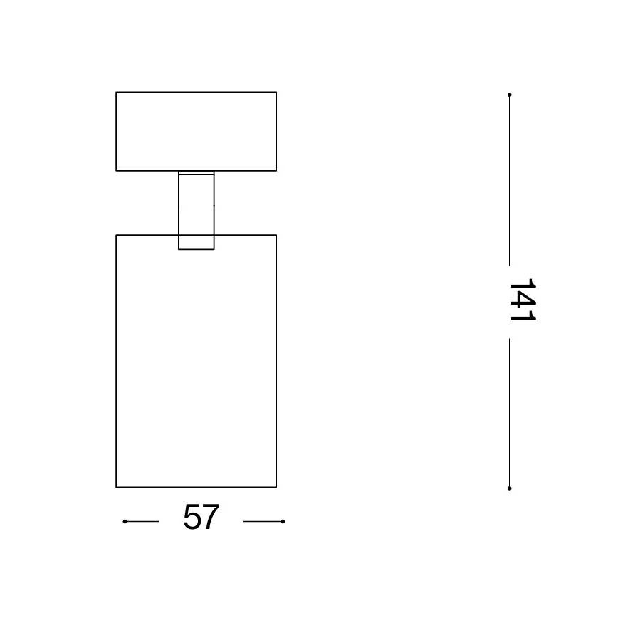 Ideal Lux - Spot LED DYNAMITE 1x GU10/7W/230V, CRI 90, alamă