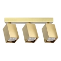 Ideal Lux - Spot LED DYNAMITE 3xGU10/7W/230V CRI 90 alamă