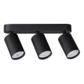 Ideal Lux - Spot LED DYNAMITE 3xGU10/7W/230V CRI 90 negru