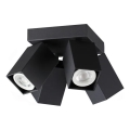 Ideal Lux - Spot LED DYNAMITE, 4x GU10/7W/230V, CRI 90, negru