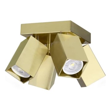 Ideal Lux - Spot LED DYNAMITE, 4xGU10/7W/230V, CRI 90, alamă