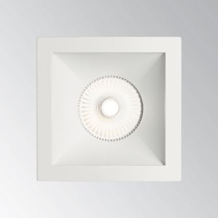 Ideal Lux - Corp de iluminat LED încastrat GAME TRIM LED, 11W, 230V, 3000K, CRI 90, 8,4 x 8,4 cm, IP40, alb