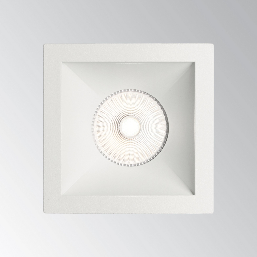 Ideal Lux - Corp de iluminat LED încastrat GAME TRIM LED, 11W, 230V, 3000K, CRI 90, 8,4 x 8,4 cm, IP40, alb