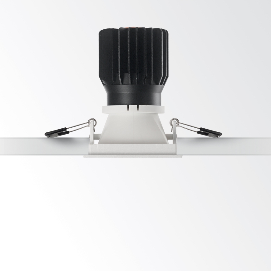 Ideal Lux - Corp de iluminat LED încastrat GAME TRIM LED, 11W, 230V, 3000K, CRI 90, 8,4 x 8,4 cm, IP40, alb